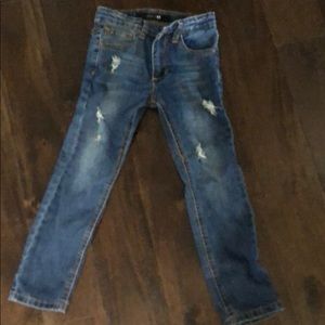 Joe’s distressed jeans